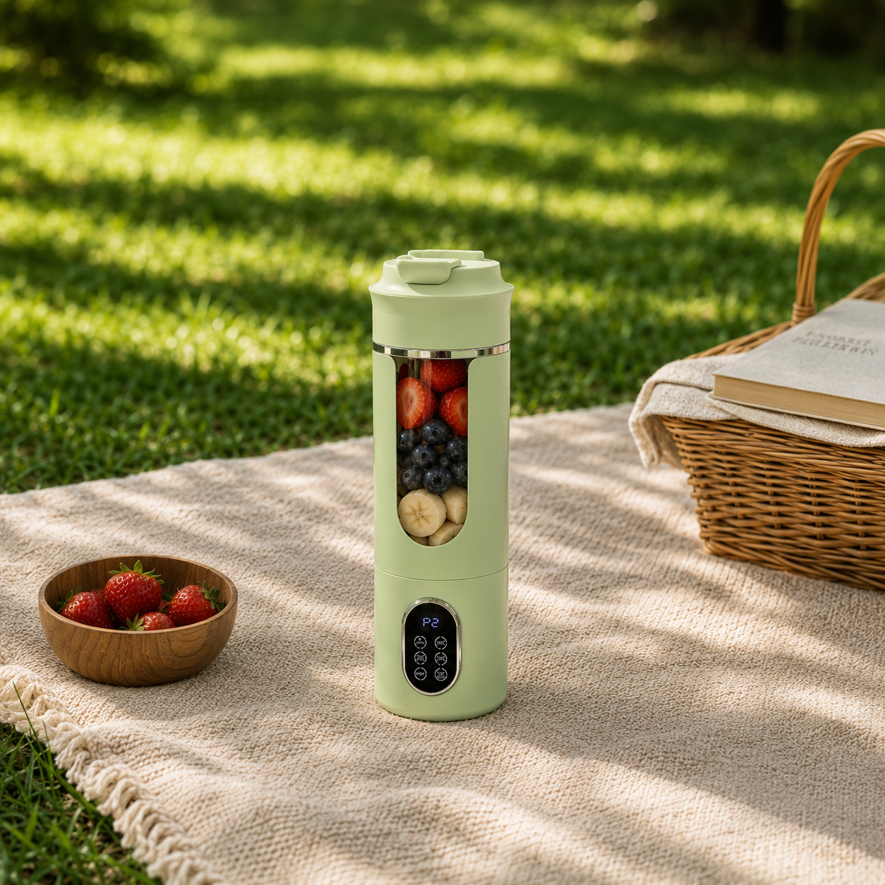 BlendBuddy™ Self-cleaning Portable Blender