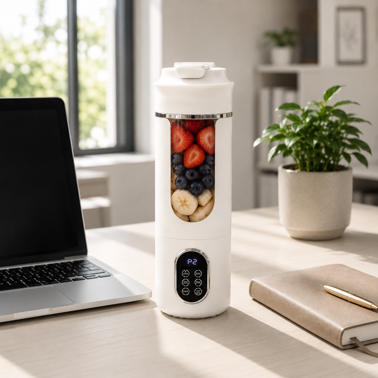 BlendBuddy™ Self-cleaning Portable Blender